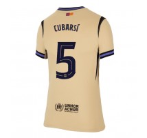 Barcelona Pau Cubarsi #5 Koszulka Wyjazdowa damskie 2025-26 Krótki Rękaw